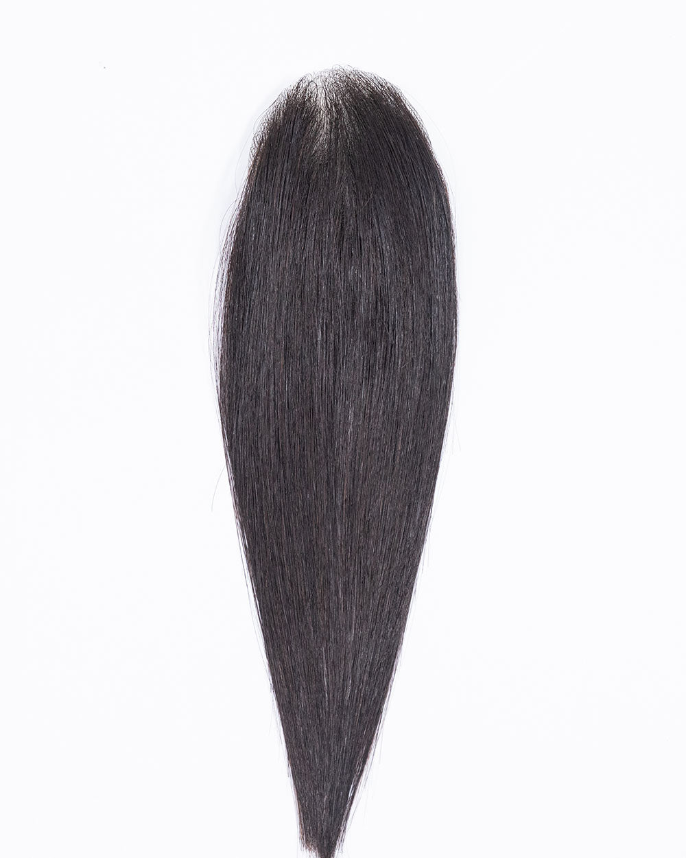 12" Natural Black 3x3 Thin Skin Base Human Hair Patch - PLS002